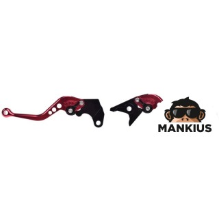 SUZUKI DL650 RED SVIRTIES RINKINYS, STABDŽIS+SANKA