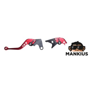 LEVER SET, BRAKE+CLUTCH FOR YAMAHA YZF R6 RED