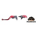LEVER SET, BRAKE+CLUTCH FOR YAMAHA YZF R6 RED