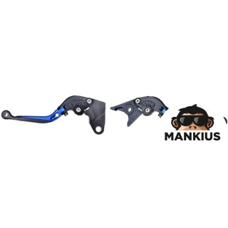 SVIRTIES RINKINYS, SANKABA + STABDŽIAI CNC SUlenkiamas KAWASAKI BLUE