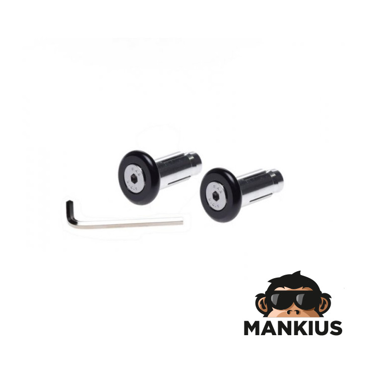 PLUG, HANDLEBAR END black