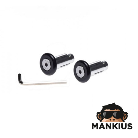 PLUG, HANDLEBAR END black