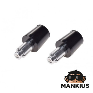 PLUG, HANDLEBAR END BLACK