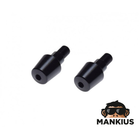 PLUG, HANDLEBAR END black FOR YAMAHA M16X1.5