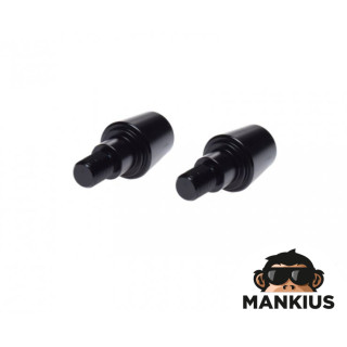 PLUG, HANDLEBAR END black FOR YAMAHA M16X1.5