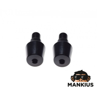 PLUG, HANDLEBAR END black FOR YAMAHA M16X1.5