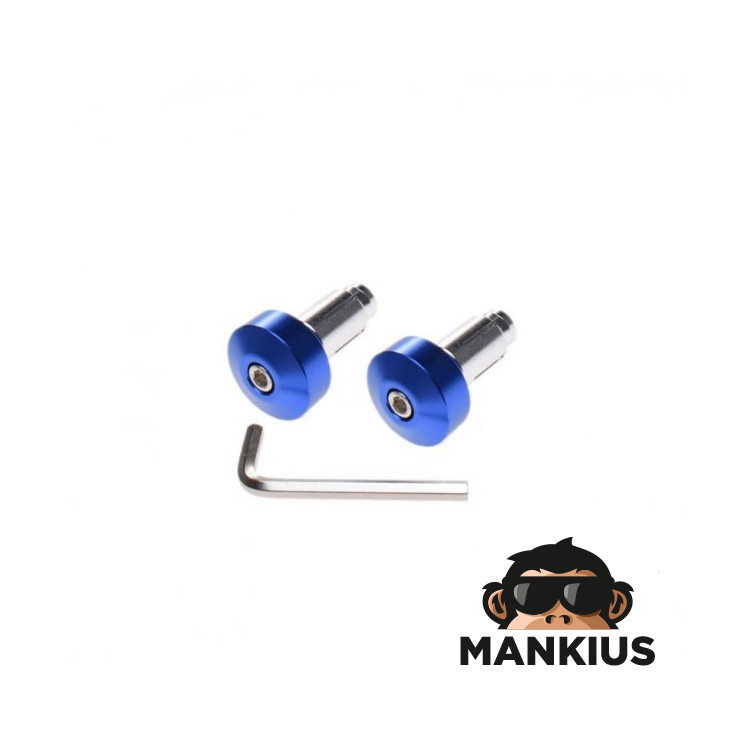 PLUG, HANDLEBAR END BLUE