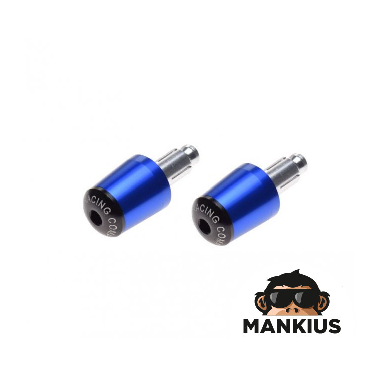 PLUG, HANDLEBAR END BLUE