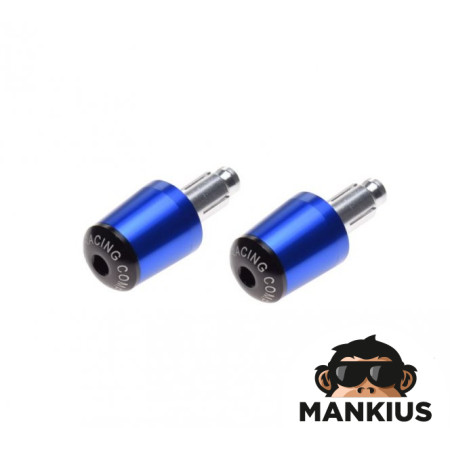 PLUG, HANDLEBAR END BLUE