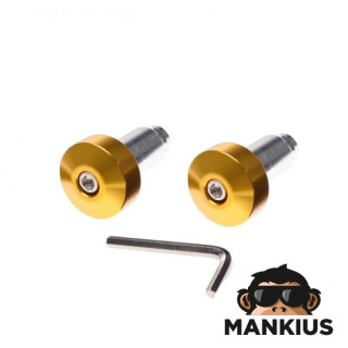 PLUG, HANDLEBAR END GOLD