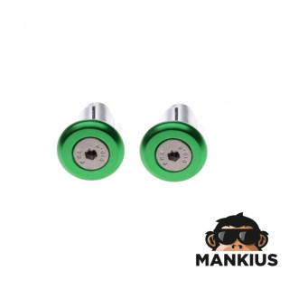 PLUG, HANDLEBAR END GREEN