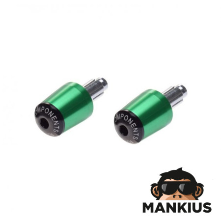 PLUG, HANDLEBAR END GREEN