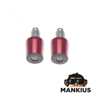 PLUG, HANDLEBAR END RED