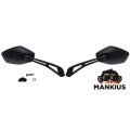 VEIDROŽIŲ RINKINYS, GALINIS VAIZDAS LONGJIA K M8 L+R YAMAHA NAUJAS MODELIS