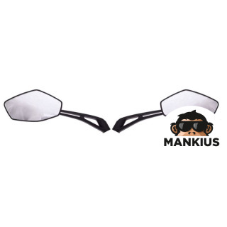 MIRROR SET, REAR VIEW LONGJIA K M8 L+R YAMAHA NEW MODEL