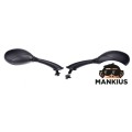 VEIDRODIS, GALINIS VAIZDAS MP336 M8 x 10mm PIAGGIO