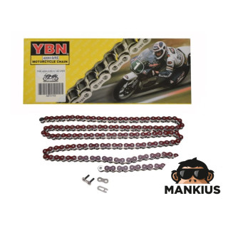 CHAIN, DRIVE 420HX YBN 140 LINKS RED