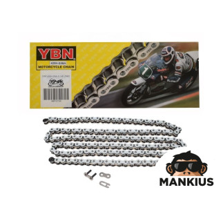 CHAIN, DRIVE 420HX YBN 140 LINKS WHITE