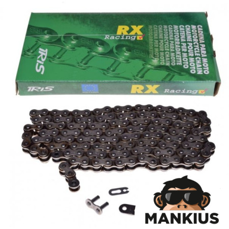 CHAIN, DRIVE IRIS 415 RX 130L SILVER