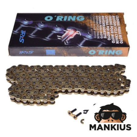 CHAIN, DRIVE IRIS 428 O-RING 124L GOLD