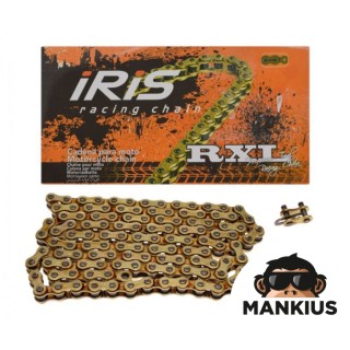 CHAIN, DRIVE IRIS 520 RACING RXL 120L GOLD