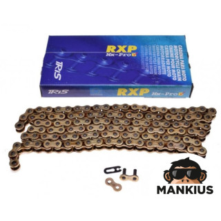 CHAIN, DRIVE IRIS 520 RACING RXP 120L GOLD