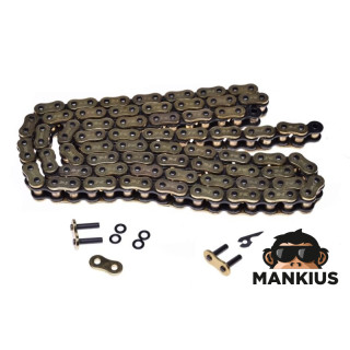 CHAIN, DRIVE IRIS 525 FB 108L GOLD