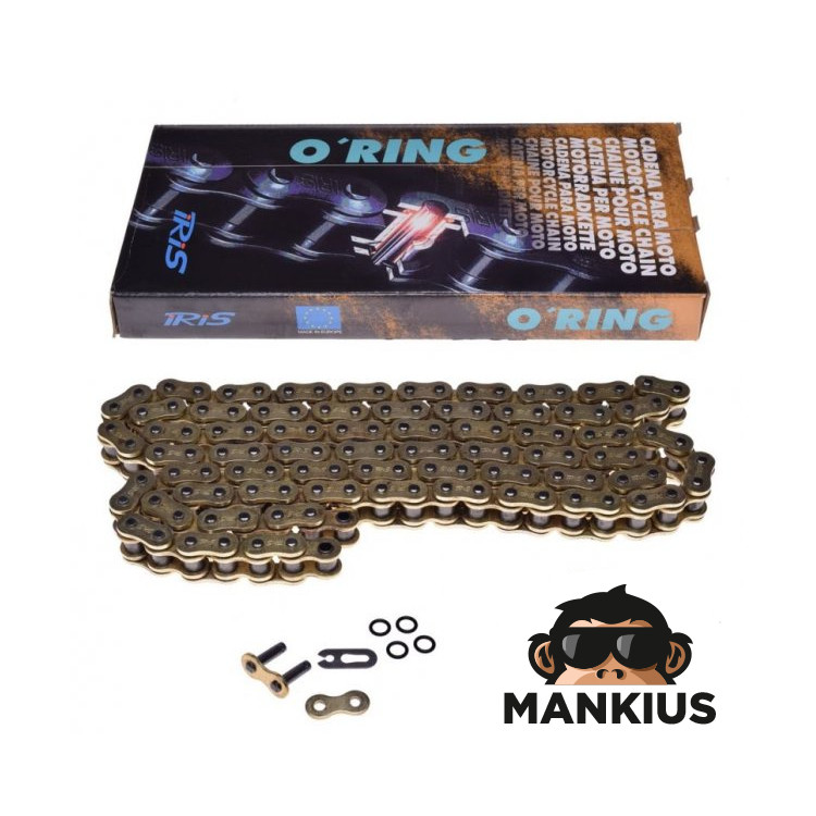 CHAIN, DRIVE IRIS 525 O-RING 110L GOLD