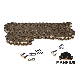 CHAIN, DRIVE IRIS 525 O-RING 116L GOLD