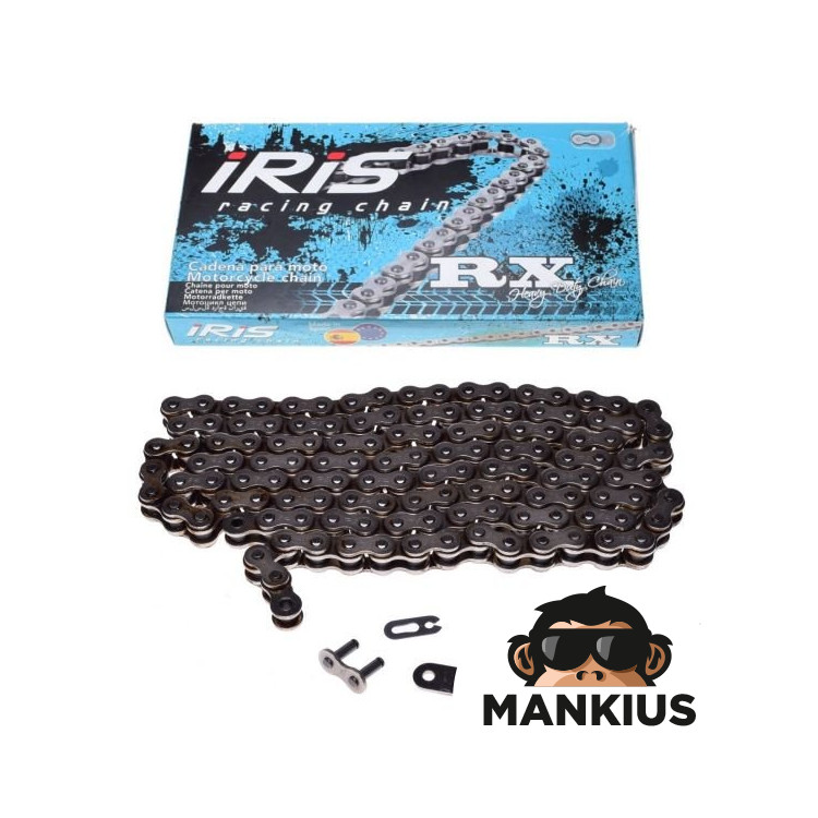 CHAIN, DRIVE IRIS 525 RX 110L SILVER