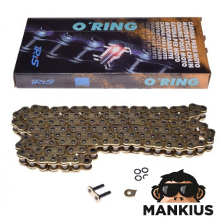 CHAIN, DRIVE IRIS 530 O-RING 118L GOLD