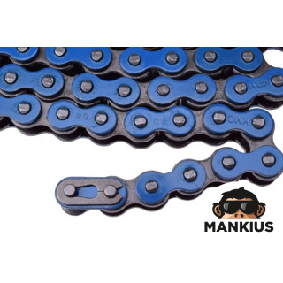 CHAIN, DRIVE KMC 138 LINKS 420 BLUE