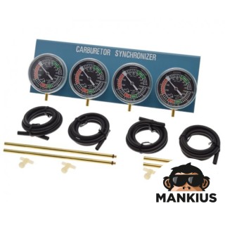 KARBIURATORIUS VAKUUMINIS SINCHRONIZAVIMO ĮRANKIS, 4 CILINDRŲ, M71-1101