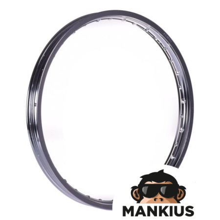 RIM, WHEEL 21"x1.60 36 SPOKES, ALUMINIUM, ENDURO