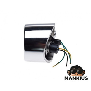 LAMP, REAR, E-APPR., APRILIA SR50, CHROME