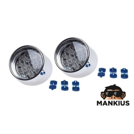 LEMPAS, GALINĖ, LED, E-APPR., APRILIA SR50, CHROME