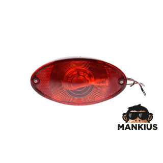 LAMP, TAIL CHROME RED LENS