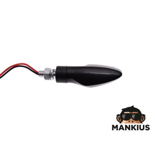 LAMP, TURN SIGNAL BLACK CLEAR LENS LED