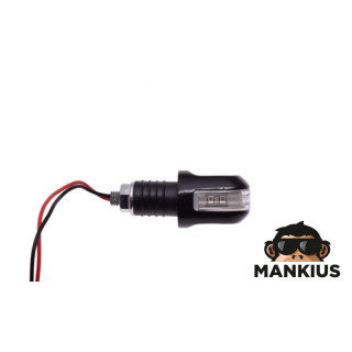 LAMP, TURN SIGNAL BLACK CLEAR LENS LED