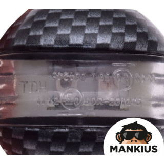 LAMP, TURN SIGNAL CARBON-LOOK CLEAR LENS LED