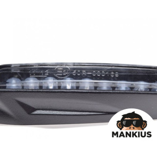 LAMP, TURN SIGNAL INDICATOR BLACK, CLEAR LENS, 9 LEDS