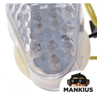 LEMPAS, posūkio signalo INDIKATORIUS LED CLEAR LENS KAWASAKI