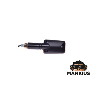 LAMP, TURN SIGNAL MINI BLACK AMBER LONG