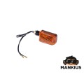 LAMP, TURN SIGNAL MINI BLACK AMBER SHORT