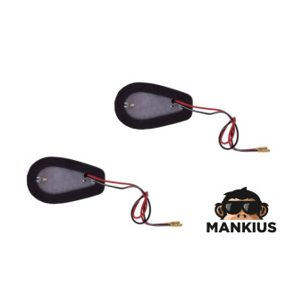 LAMP, TURN SIGNAL ON-FAIRING CIEMNA CZARNA PAIR