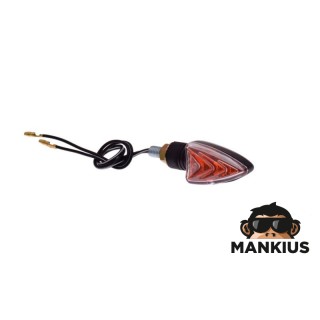 LAMP, TURN SIGNAL, CONE, CLEAR LENS, SHORT RIGHT FRONT