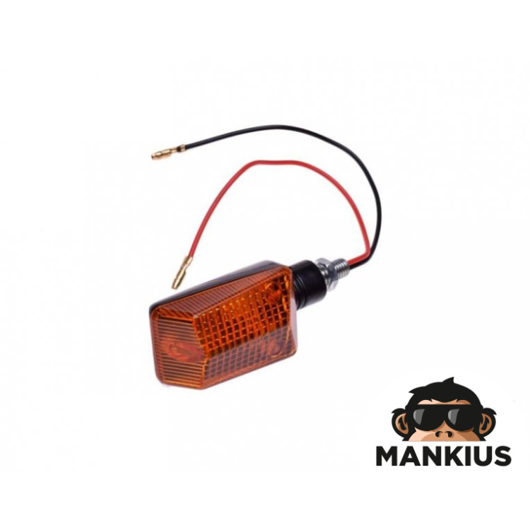 LAMP, TURN SIGNAL, MINI, BLACK, AMBER LENS CN