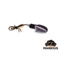 LAMP, TURN SIGNAL, OVAL, CLEAR LENS, RIGHT FRONT