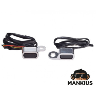 MINI LED FRONT TURN SIGNAL LIGHT FOR HARLEY CHROME