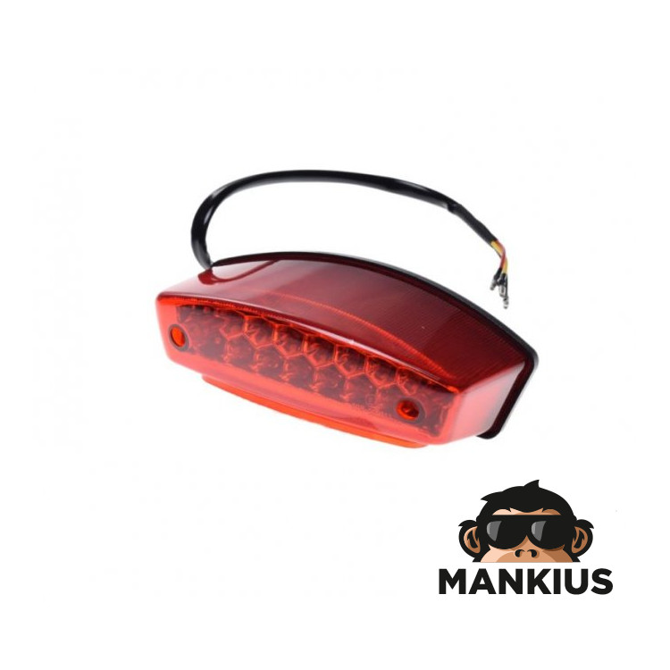 TAIL LAMP, ATV RED LENS